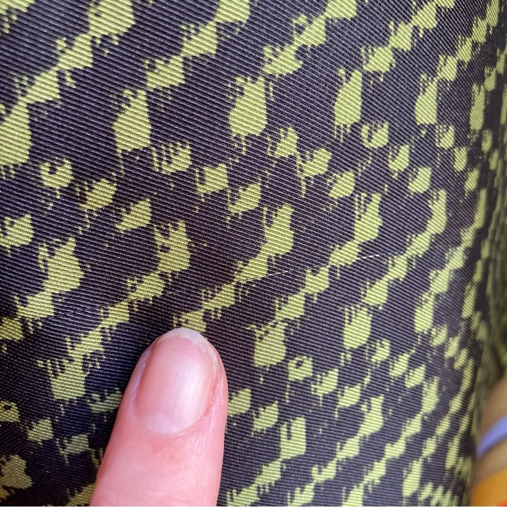 ZARA Scarf Print Midi Maxi Satin Long Sleeve Button Down Shirt Dress - Picture 10 of 14